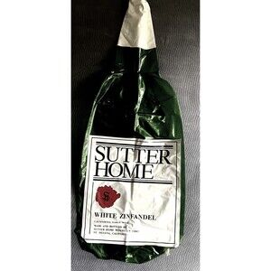 Rare Sutter Home White Zinfandel California Table Wine Inflatable 33” Tall